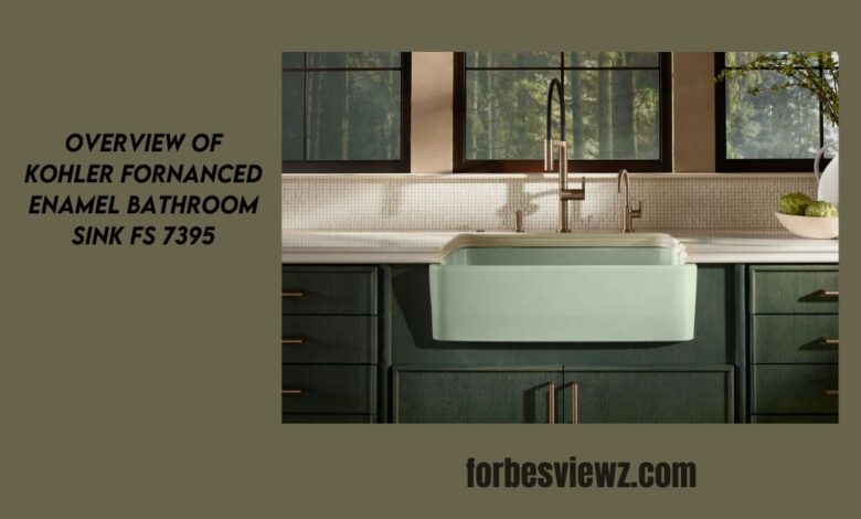 kohler fornanced enamel bathroom sink fs 7395