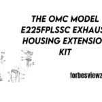 The omc model e225fplssc exhaust housing extension kit